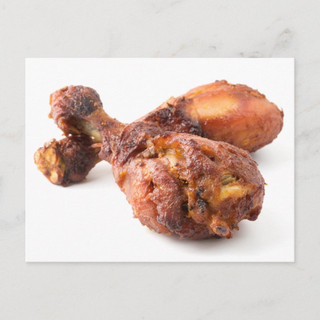 Roasted chicken legs postcard (Front)