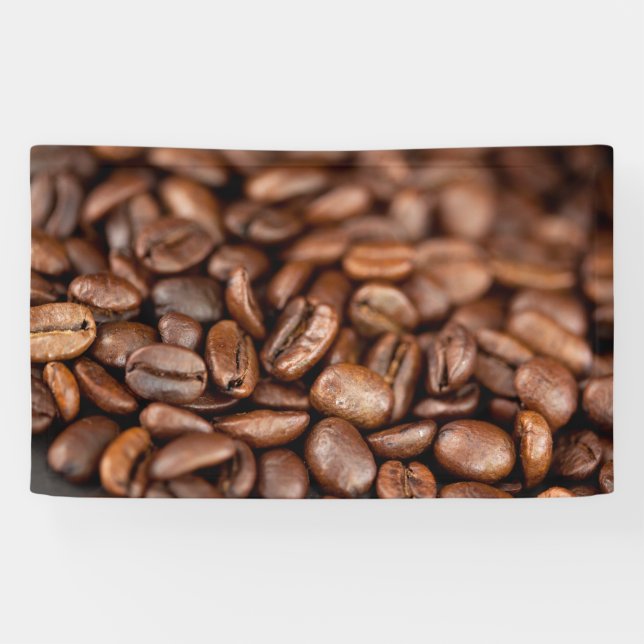 Roasted Coffee Beans Banner (Horizontal)
