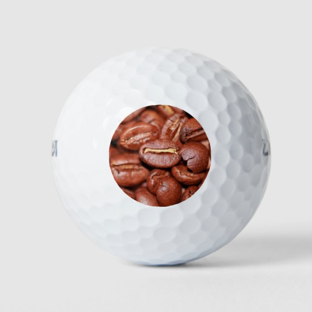 Roasted Coffee Beans Golf Balls (Front)