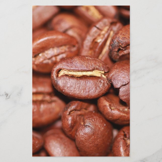 Roasted Coffee Beans Stationery (Front)