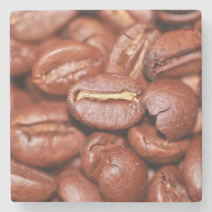 Roasted Coffee Beans Stone Coaster