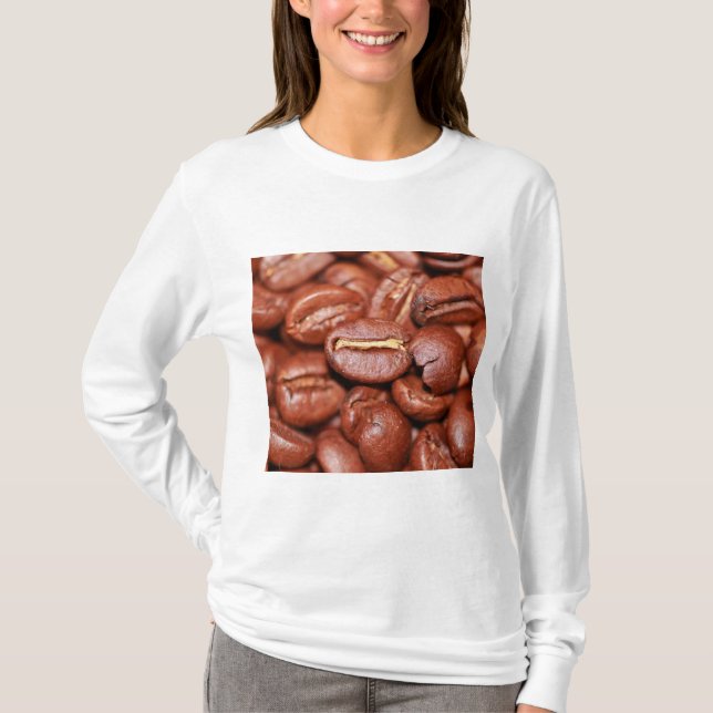 Roasted Coffee Beans T-Shirt (Front)