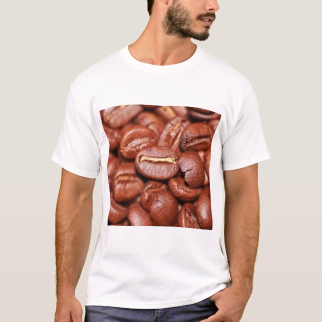 Roasted Coffee Beans T-Shirt (Front)