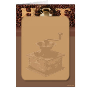 Roasted Coffee Card