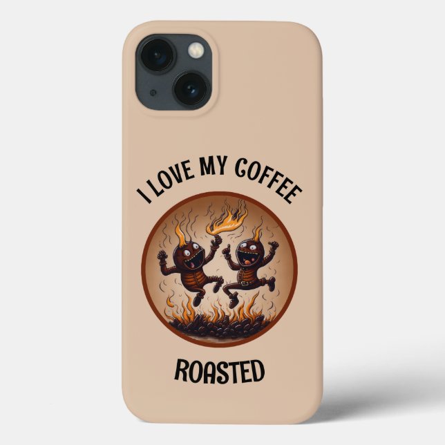 Roasted Coffee Phone Case (Back)