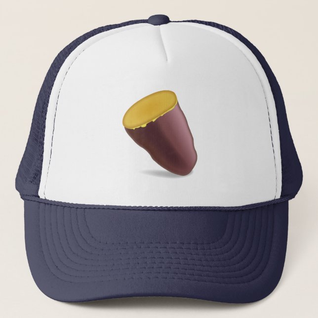 Roasted Sweet Potato - Emoji Trucker Hat (Front)