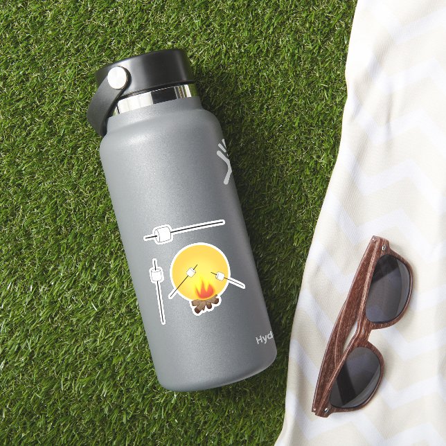 Roasting Marshmallows over Campfire (HydroFlask Insitu)