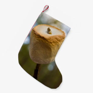 Roasting Marshmallows Small Christmas Stocking