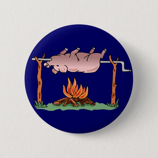 Roasting Pig Button (Front)