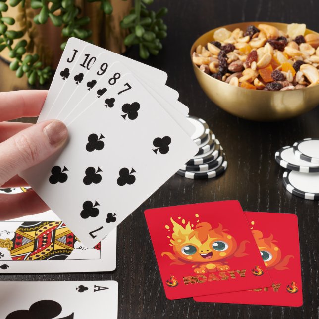Roasty Playing Cards (In Situ)