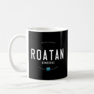 Roatan Honduras Beach Waves Coffee Mug