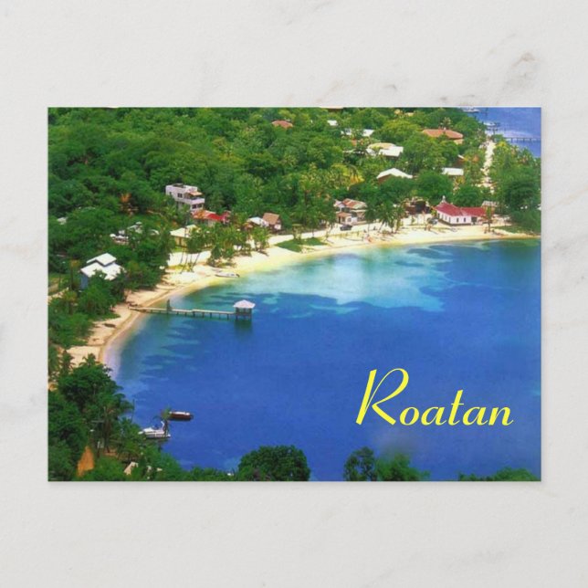 Roatan postcard (Front)