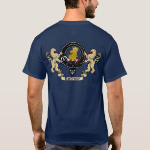 Rob Roy Macgregor Clan Badge & Tartan T-Shirt