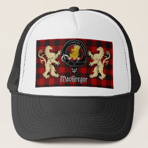 Rob Roy MacGregor Clan Badge & Tartan Trucker Hat