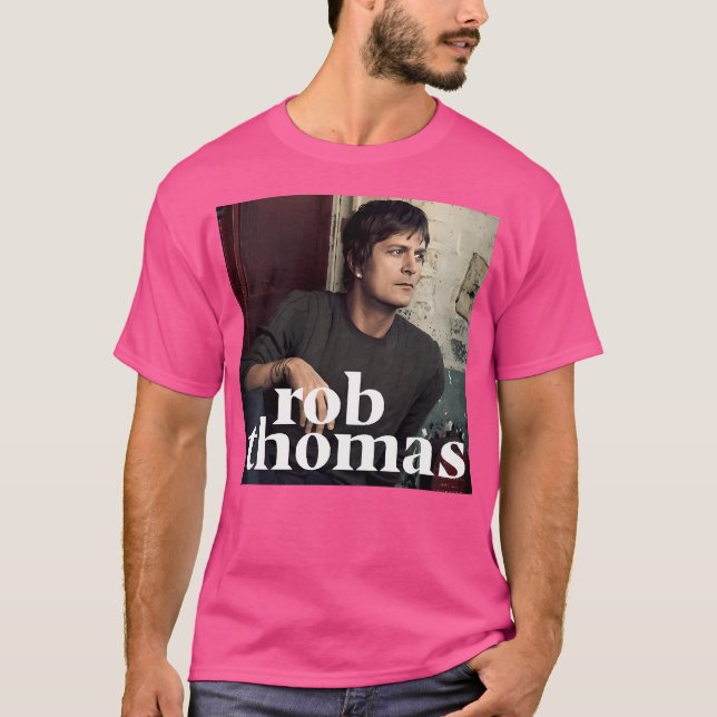 Rob Thomas Singer Music Band T-Shirt (Front)