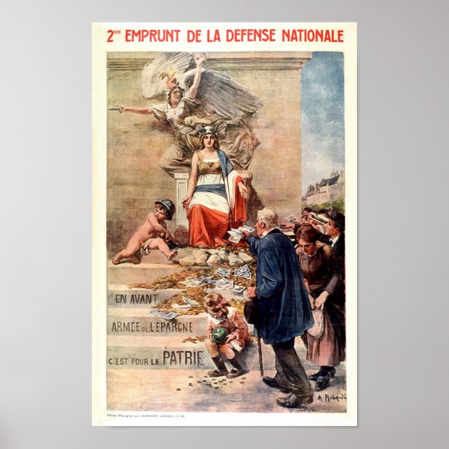Robaudi Alcide Théophile  Vintage French Advert Poster (Front)
