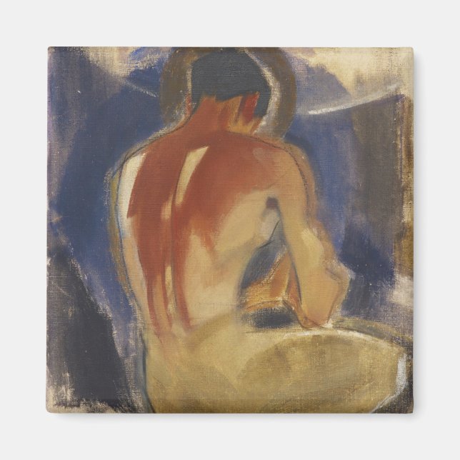 Robber at the Gate of Paradise, Helene Schjerfbeck Magnet (Front)