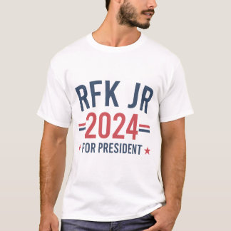 Robbert F Kennedy Jr For President 2024 T-Shirt