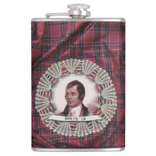 Robbie Burns Highland flask