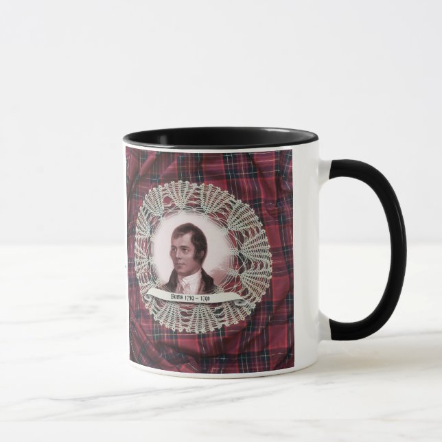 Robbie Burns Highland mug (Right)