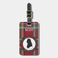 Robbie Burns Luggage Tag