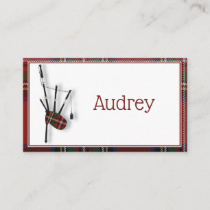 Robbie Burns name cards