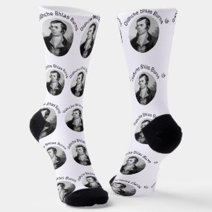 Robbie Burns - Oidhche Bhlas Burns Gaelic In Grey Socks