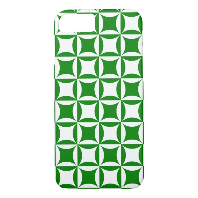 Robbing Peter to Pay Pual Green Pattern Case-Mate iPhone Case (Back)