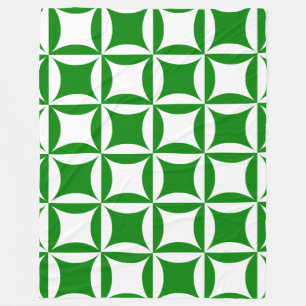Robbing Peter to Pay Pual Green Pattern Fleece Blanket