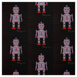 Robby the Robot Fabric