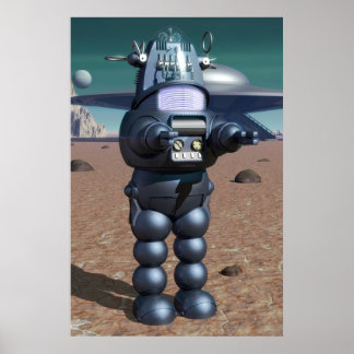 Robby the robot poster