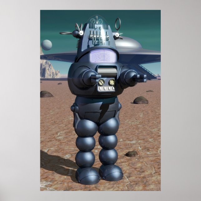 Robby the robot poster (Front)