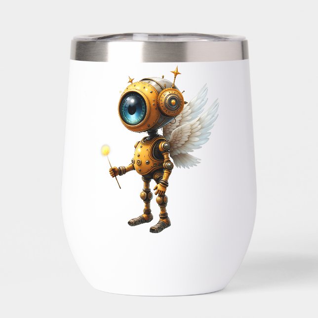 Robby the Winged Timekeeper – Wings of Time Series (Back)