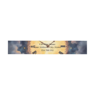 Robby the Winged Timekeeper – Wings of Time Series Invitation Belly Band