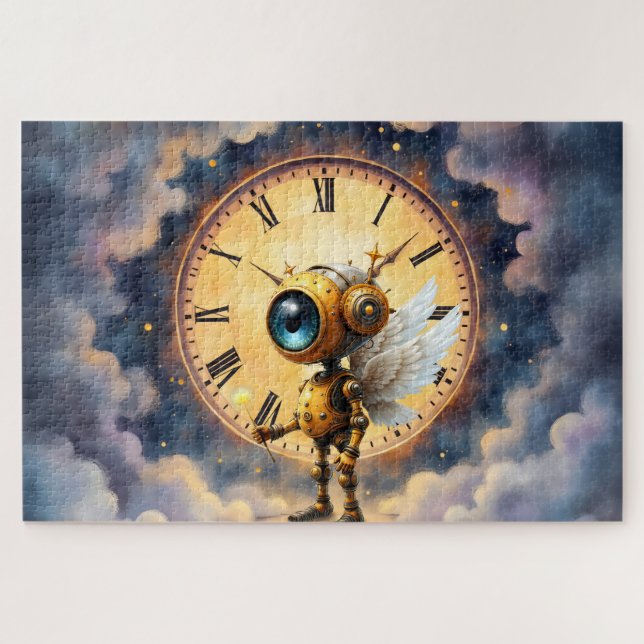 Robby the Winged Timekeeper – Wings of Time Series Jigsaw Puzzle (Horizontal)