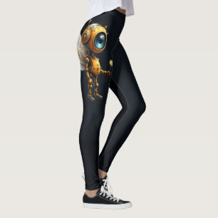 Robby the Winged Timekeeper – Wings of Time Series Leggings