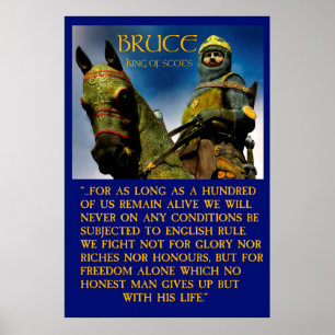 robert bruce king of scots poster