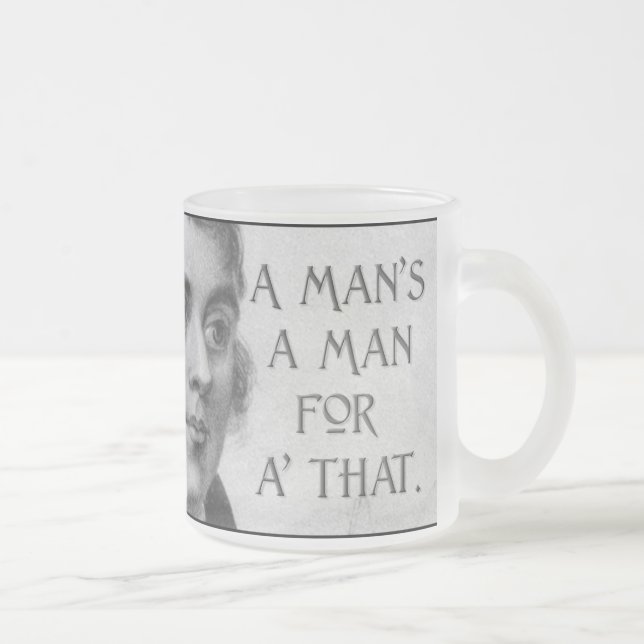 Robert Burns A Man's a Man Mug (Right)
