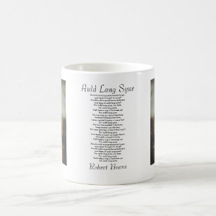 Robert Burns Auld Lang Syne Mug