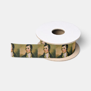Robert Burns, celebrating Burn's night Satin Ribbon