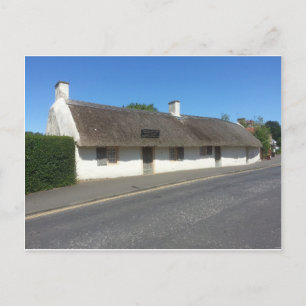 Robert Burns Cottage, Alloway, Ayrshire, Scotland Postcard