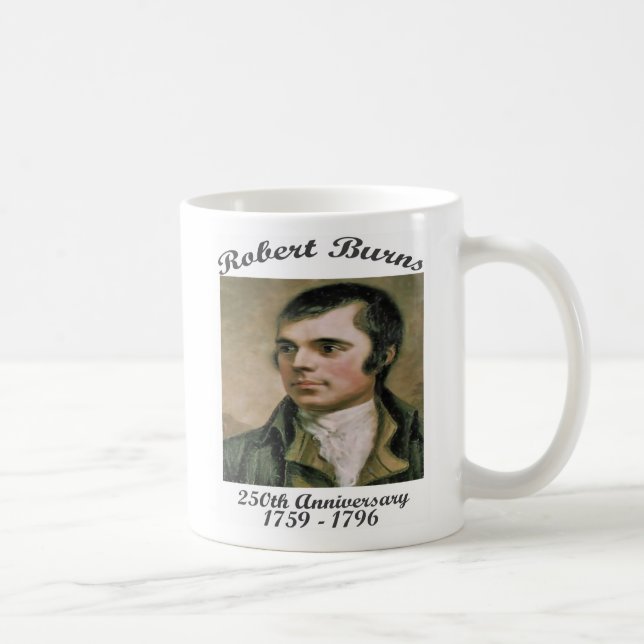 Robert Burns Gift Mug (Right)