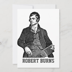 Robert Burns Invitation