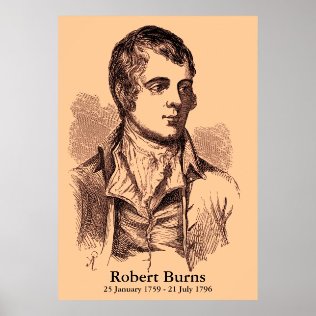 Robert Burns Poster (Front)