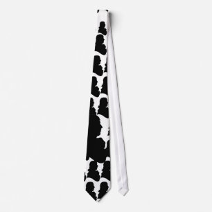 robert burns silhouette tie