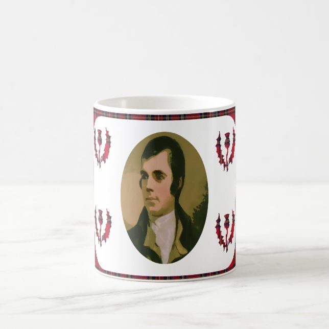 Robert Burns Tribute Mug (Center)