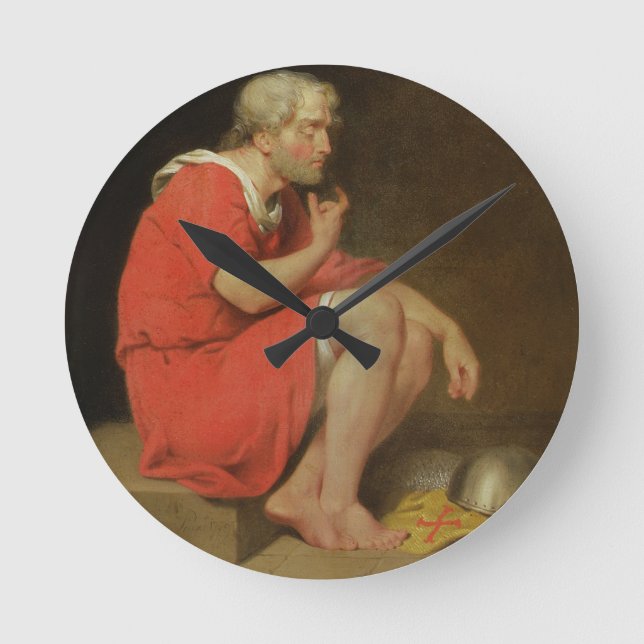 Robert (c.1054-1134) Duke of Normandy in Prison, 1 Round Clock (Front)