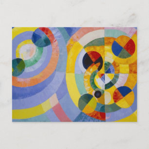Robert Delaulay - Circular Forms Postcard