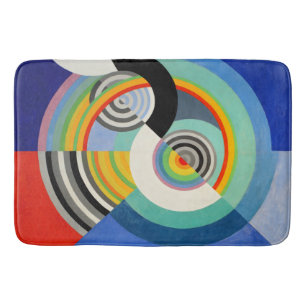 Robert Delaunay - Rythme n° 3 Bath Mat