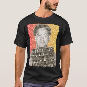 Robert Downey Jr Mug Shot T-Shirt